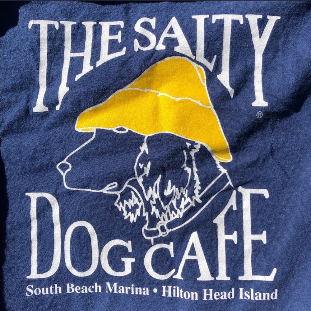 Navy Graphic Tee with Yellow Hat
